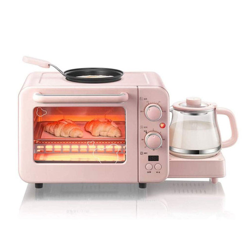 HBCDAAQ 8L Toaster Oven, Breakfast Maker Station, Multifunctional Machine