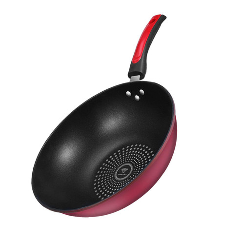 Zerodis Cast Iron Frying Pan with Flat Bottom and Handle for Cooking