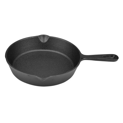 aqxreight Durable Vintage Cast Iron Skillet 16cm 20cm Easy Care for (20cm)