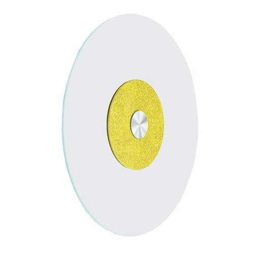 Modern Round Dining Table with 60cm Turntable, Tempered Glass, Silent Bearing, Adjustable Height (50-80cm), Exon-Proof Design for Home & Restaurant Dining Room.