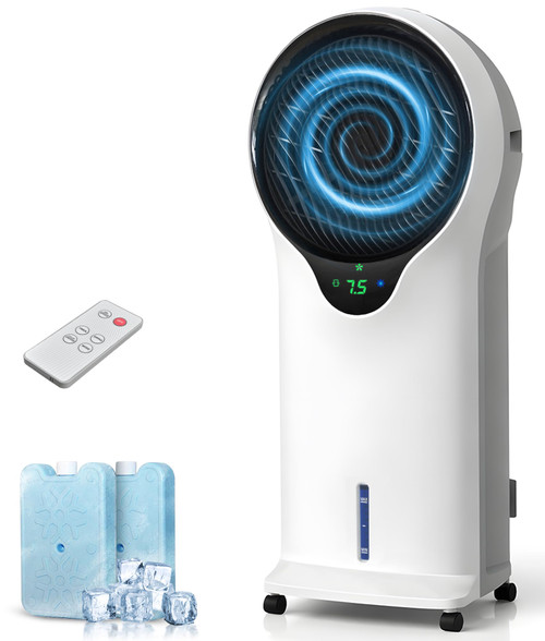 EXNOS 2000CFM Portable Evaporative Air Cooler for Indoor Use
