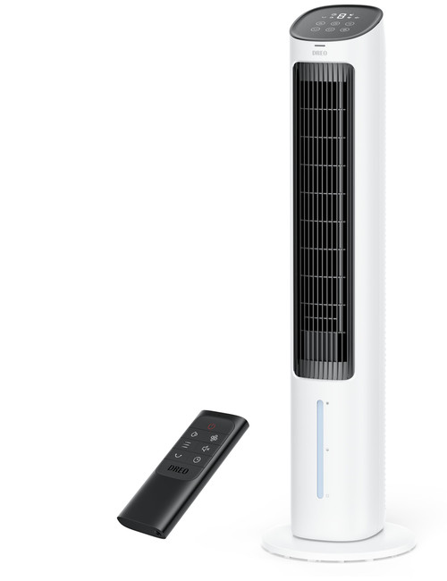 DREO Evaporative Air Swamp Cooler, 40" Cooling Fans that Blow Cold Air