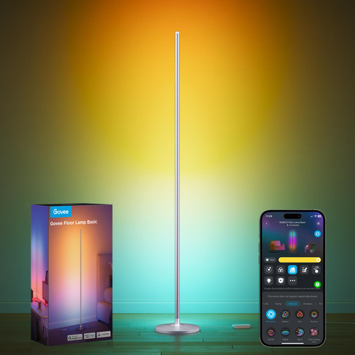 Govee RGBIC Floor Lamp, 1000lm LED Corner Lamp