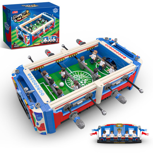 Tweandar Soccer Mini Foosball Table Game Building Block Set