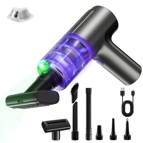 Arovine Car Vacuum Portable Cordless, Handheld Vacuum Cleaner Mini Small