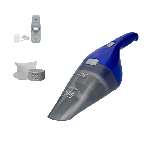 BLACK+DECKER DUSTBUSTER QuickClean Cordless Handheld Vacuum, Home and Car Vacuum with Charger (HNVC115J22)