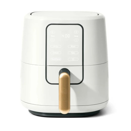Wonderful 3-Quart Digital Air Fryer with TurboCrisp Technology, Compact Countertop Design with 4 Presets for Baking Roasting and Reheating (Icing White)
