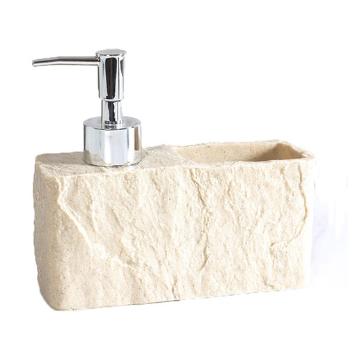 soap Dispenser 3-Pack Marbled Soap Dispenser Countertop Resin Soap Pump