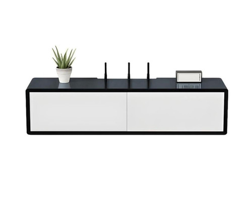 Luescheo TV Stand Wood TV Stand with Floating Design