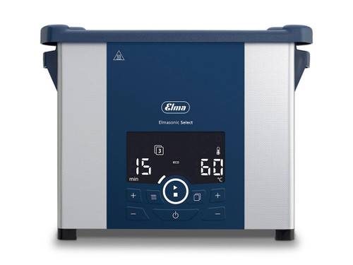 Elma Elmasonic Select 30 Ultrasonic Cleaner with 5 Modes, 4-Program Memory, 0.75 gal Tank