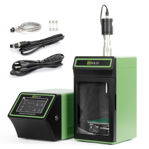 U.S. Solid 3000W Ultrasonic Homogenizer, 50-4500mL Lab Sonicator, 110/220V