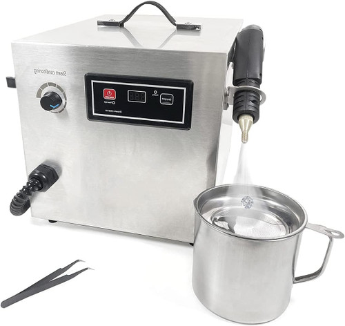 2000w Jewelry Steam Cleaner,Stainless Steel Ultrasonic for Gold Silver Diamonds,Commercial Use