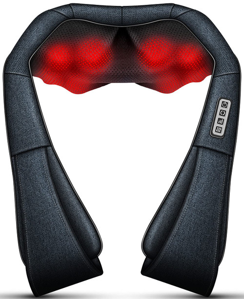 Mo Cuishle Shiatsu Neck & Back Massager with Heat – Gifts for Husband Wife