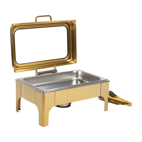 Chafing Dish Buffet Server Stainless Steel Food Warmer with Stand for