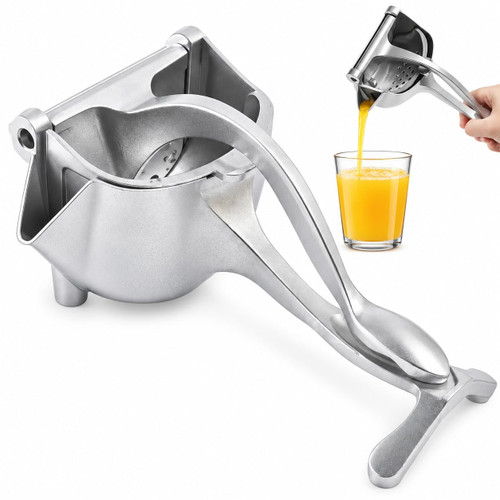 Manual Citrus Juicer Press, Aluminum Lemon Squeezer