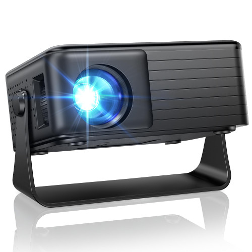 Mini Projector with WiFi and Bluetooth, AKIYO 2026 Upgraded Projector 1080P
