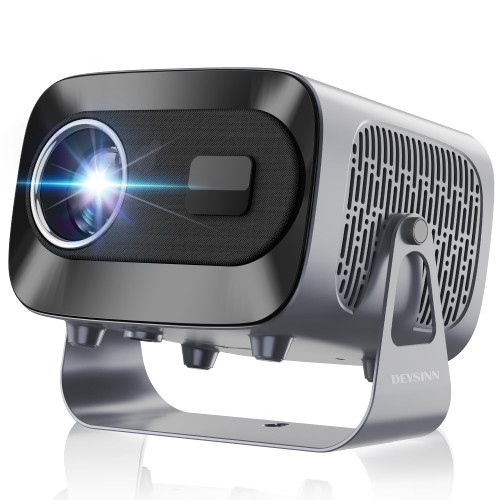 Smart Projector with 1080P Support Android 13 WiFi Bluetooth Portable