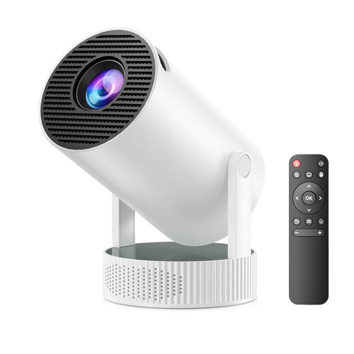 CAMWORLD Mini Portable Projector with Battery,WiFi 6 & Bluetooth