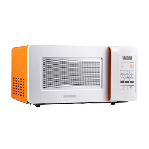 QERTYHJK Microwave Oven with Dial Timer, Stainless Steel, 1000-Watts,Memory Turntable-Microwave with Smart Sensor, Easy Clean Interior