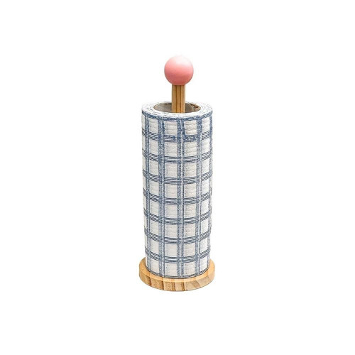 Kitchen Paper Towel Holder Kitchen Roll Tower Stand Decor(Pink)
