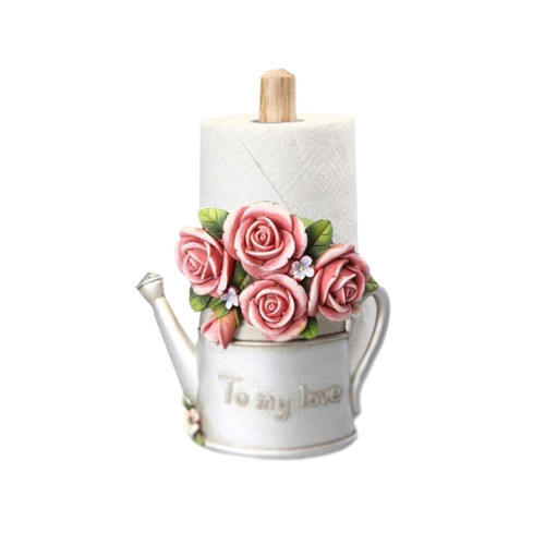 Kitchen Resin Paper Towel Holder Stand Countertop Decor