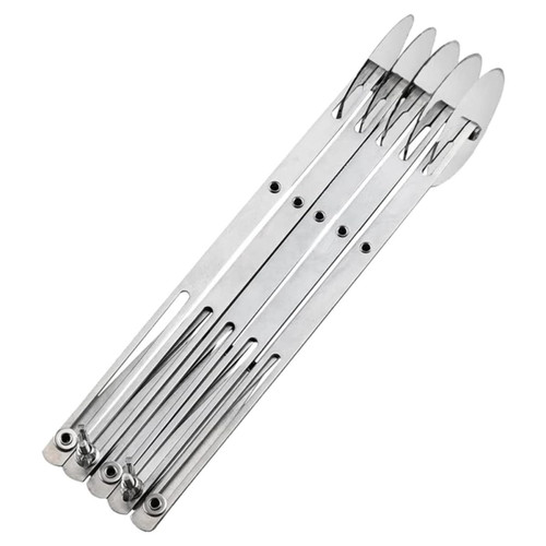 Pastry Cutter Five Wheel Adjustable Stainless Steel Pizza Dough Divider
