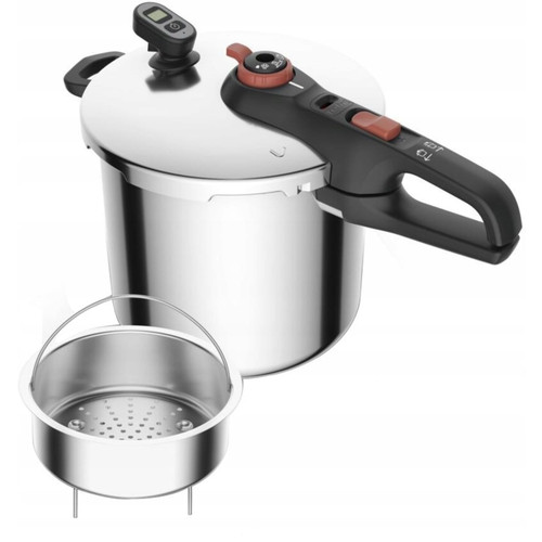 Tefal P2594401 Secure Chrono Pressure Cooker 8L