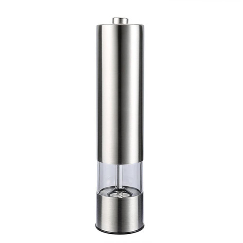 XJPWZER Electric Salt and Pepper Mill Set Automatic Herb Spice Grinder Adjustable Coarseness Gifts Kitchen Gadget(D)