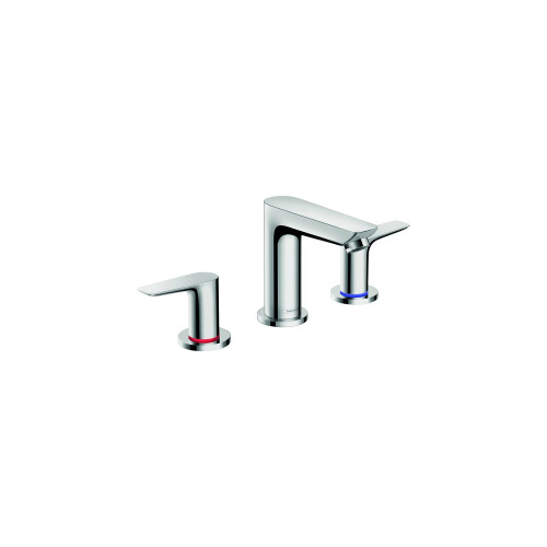 hansgrohe Talis E Widespread Bathroom Faucet for 3 Hole Vanity Chrome