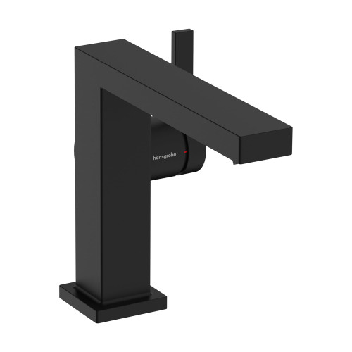 hansgrohe Tecturis E Bathroom Faucet, 1 Hole, Bathroom Sink Faucet for Vanity 1.2 GPM, Matte Black, 73021671
