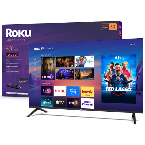Roku 50-Inch Select Series Smart TV 2026-4K (2160p) QLED TV TV