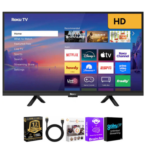 Roku 24R2E5 24-inch Select Series HD Smart TV + HDMI + CPS + Streaming