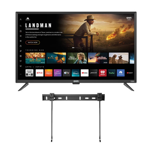 ONN Smart TV 32" Powered by VIZIO Technology Class 720p HD, Works with Apple Home, Amazon Alexa, and Google Home, DTS:X and DTS: Virtual X, 60Hz Refresh Rate, Bluetooth Capable - 32S2V1 (Renewed)