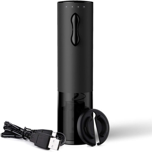 Electric Bottle Opener, Professional Corkscrew Accessories with Foil Cutter, Vacuum Stopper