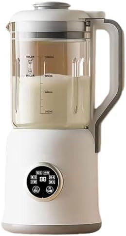 Multifunctional Blender and Soymilk Maker, Electric Kitchen Appliance for Smoothies, Nut Milks and Fresh Soy Milk, Versatile Cooking Device with 1000W Motor, Quiet Operation, and Easy-Clean Design