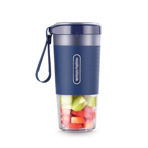 BXNSDFS Mini Juicer Electric Smoothie Blender Fruit Cup Fast Food Processor Portable(Blue)