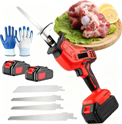 Electric Meat Bone Cutting Machine, Butcher Saw for Ribs and Fish