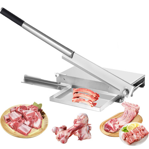 Heavy Duty Meat Bone Cutter & Slicer - Professional Frozen Meat Cutting Machine for Chicken, Beef, Goat, Pig, Fish - Versatile Kitchen Blade Chopper for Home & Restaurant Use