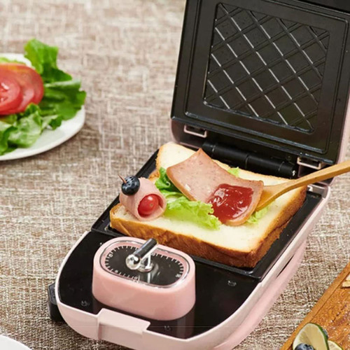 Appliance Kitchen Sandwich Bread Maker Toaster For Travel Multifunction Heating