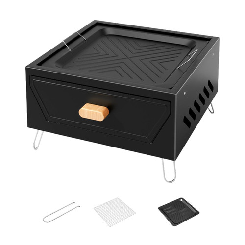 Grill Outdoor, Small Tabletop Charcoal Grill, Portable BBQ Grill