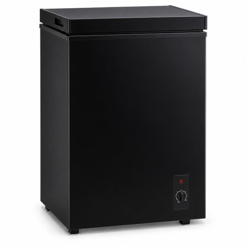 4.3 Cu. Ft. Chest Freezer, Freestanding Frozen Food Storage,Black