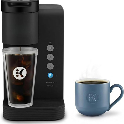 K-Express Essentials Plus Hot & Iced Single Serve Coffee Maker (Black)