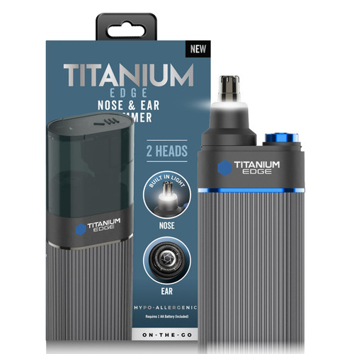Microtouch Titanium Edge Ear & Nose Trimmer