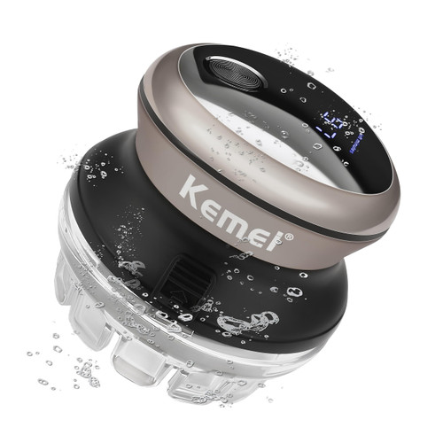 KEMEI Hair Clipper for Men Automatic Circular Hair Trimmer Self-Haircut Kit