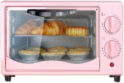oven mini oven air fryer oven 12L Mini Oven,Multi-Function Convection Countertop Toaster Oven Electric Toaster Oven Toaster Ovens Countertop Toaster Oven Air Fryer, (Color : Pink) ( Color : Pink , S
