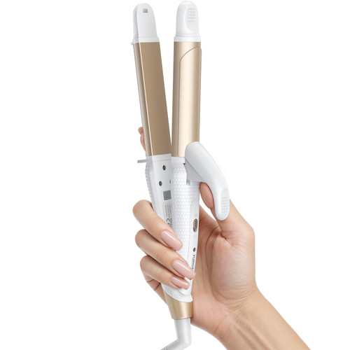 FURIDEN Lite Travel Curling Iron Mini, Dual Voltage Curling Iron for Europe