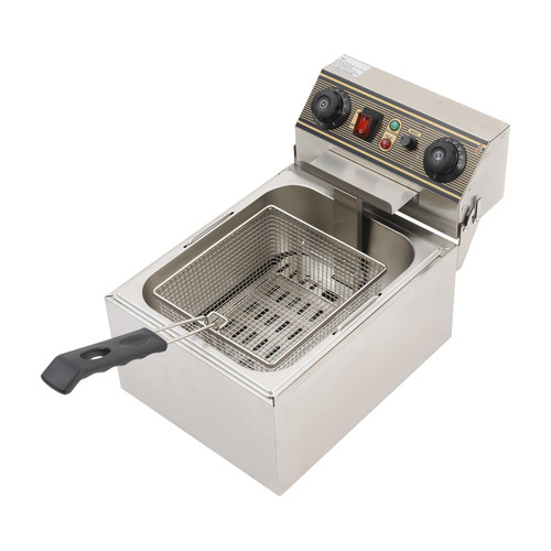11L Commercial Deep Fryer, 1500W Countertop Electric Fryer, 1 Tank