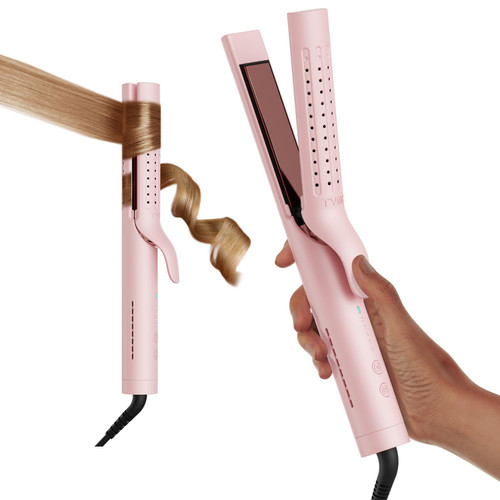 TYMO Airflow 2.0 Curling Iron Flat Iron-Hair Straightener and Curler 2 in 1