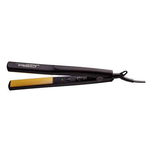 Red by Kiss Ceramic Tourmaline Professional Flat Iron – 1” Hair Straightener with Temperature Control up to 450°F, Anti-Frizz & Heat Damage Protection, Smooth, Frizz-Free Salon Quality Results