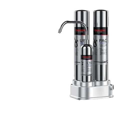 YPMart(小さな店) Kitchen Sink Water Filter Stainless Steel Countertop Ultrafiltration Direct Drinking Water Purifier(A)